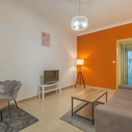 Apartamento Orange Blue House 1bedr Metro Re Di *